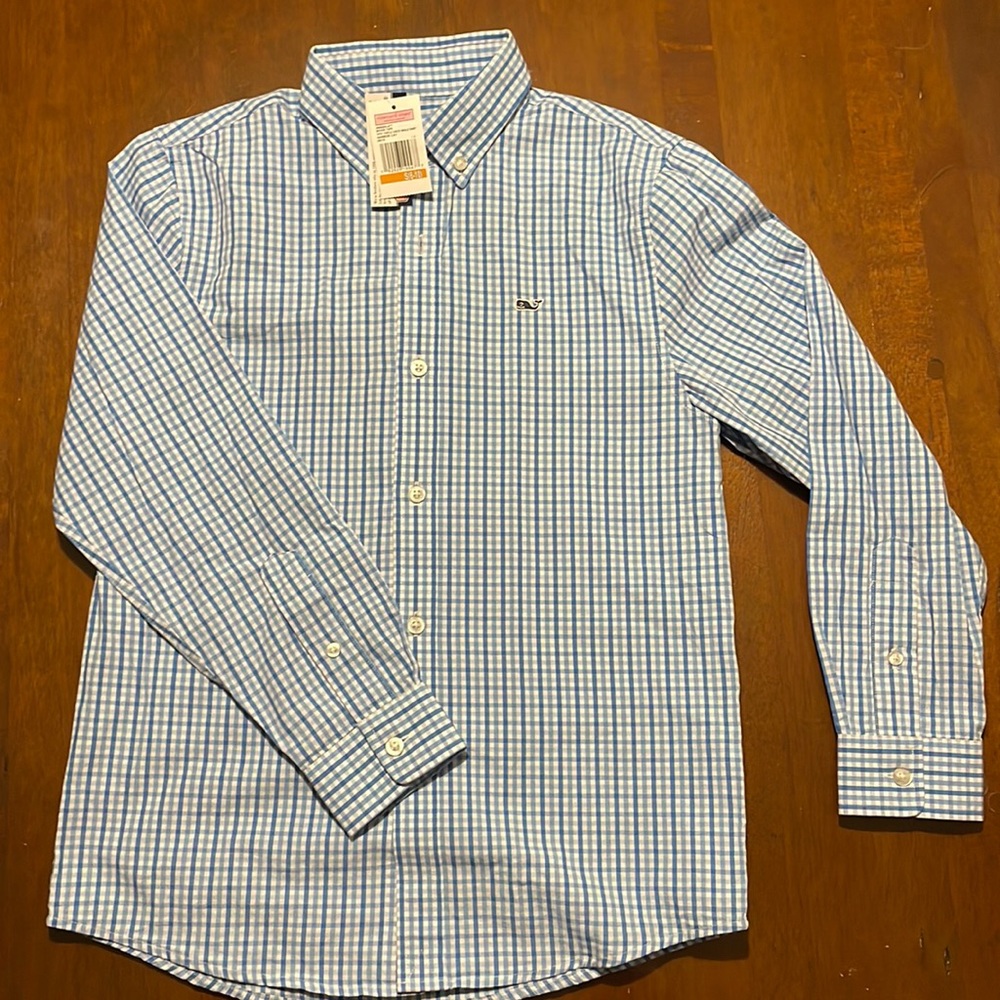 Boys S (8-10) Vineyard Vines Button Down Shirt